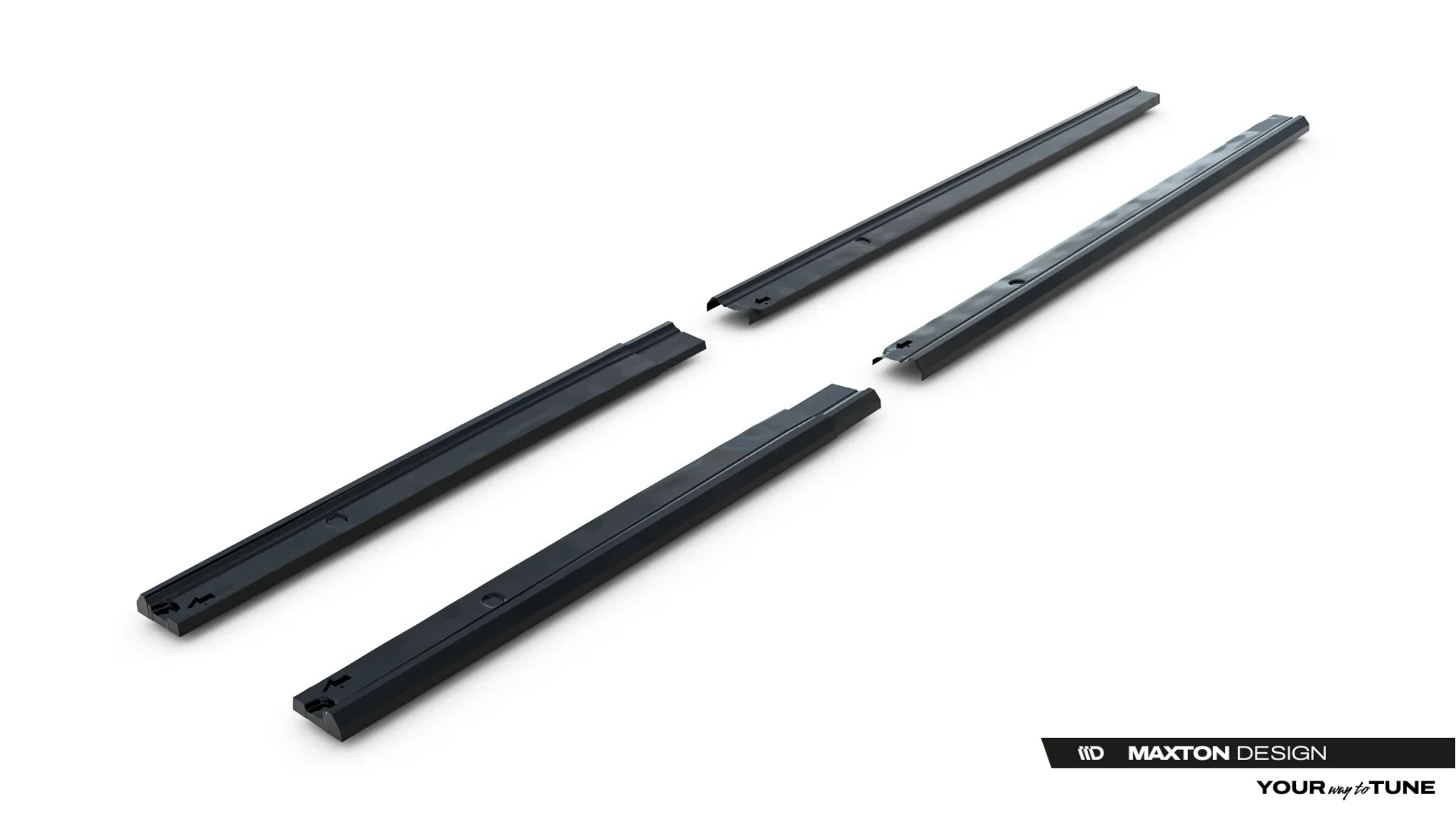 Maxton Design Difusores de taloneras laterales para Ford Transit Custom L2 / Tourneo Custom L2 Mk2 - imagen 7