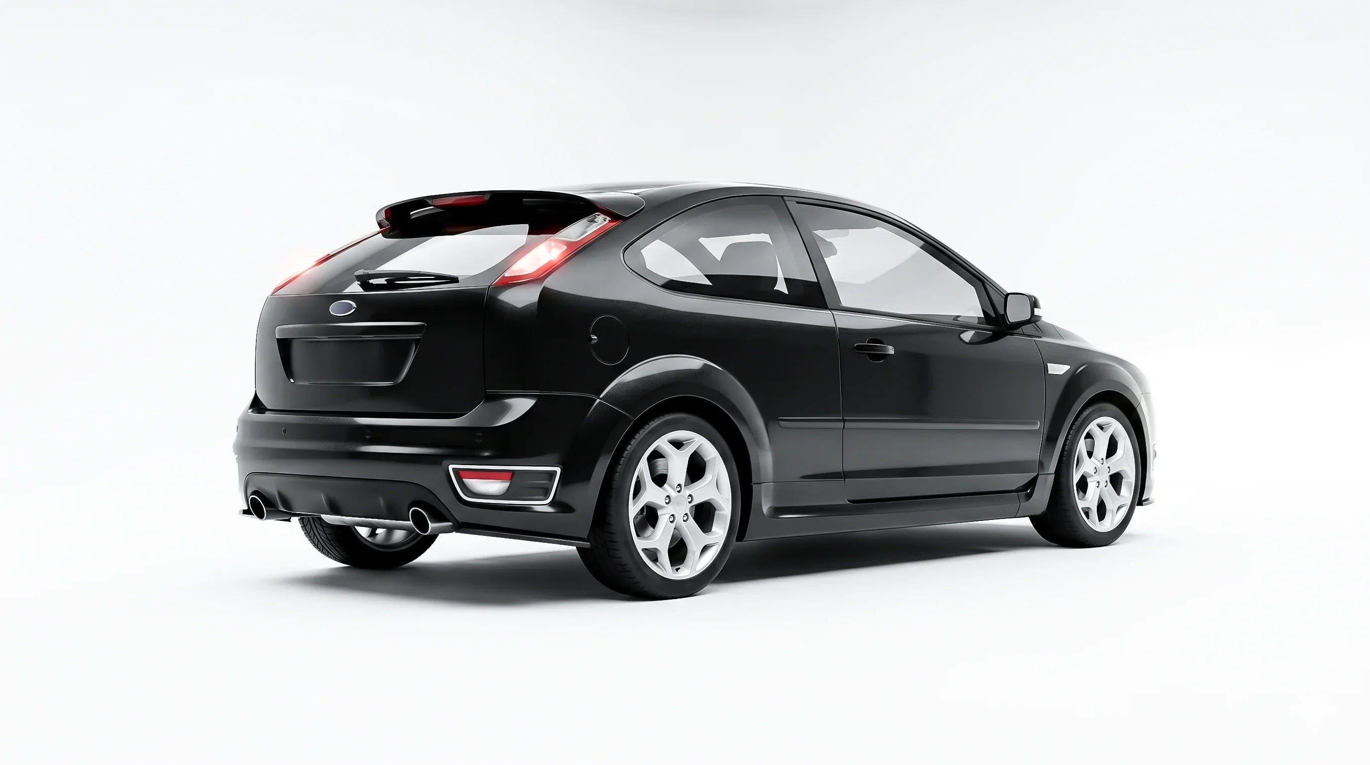 Maxton Design Splitters laterales traseros para Ford Focus ST Mk2 - imagen 1
