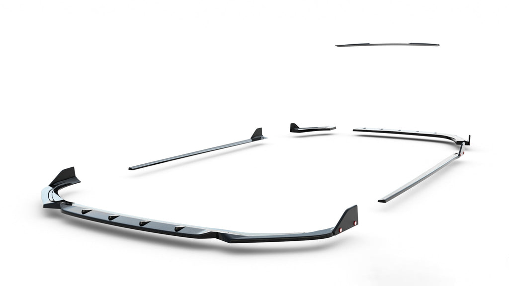 Maxton Design Set of Splitters V.1 para Hyundai I30 N-Line Wagon Mk3 Facelift - imagen 13