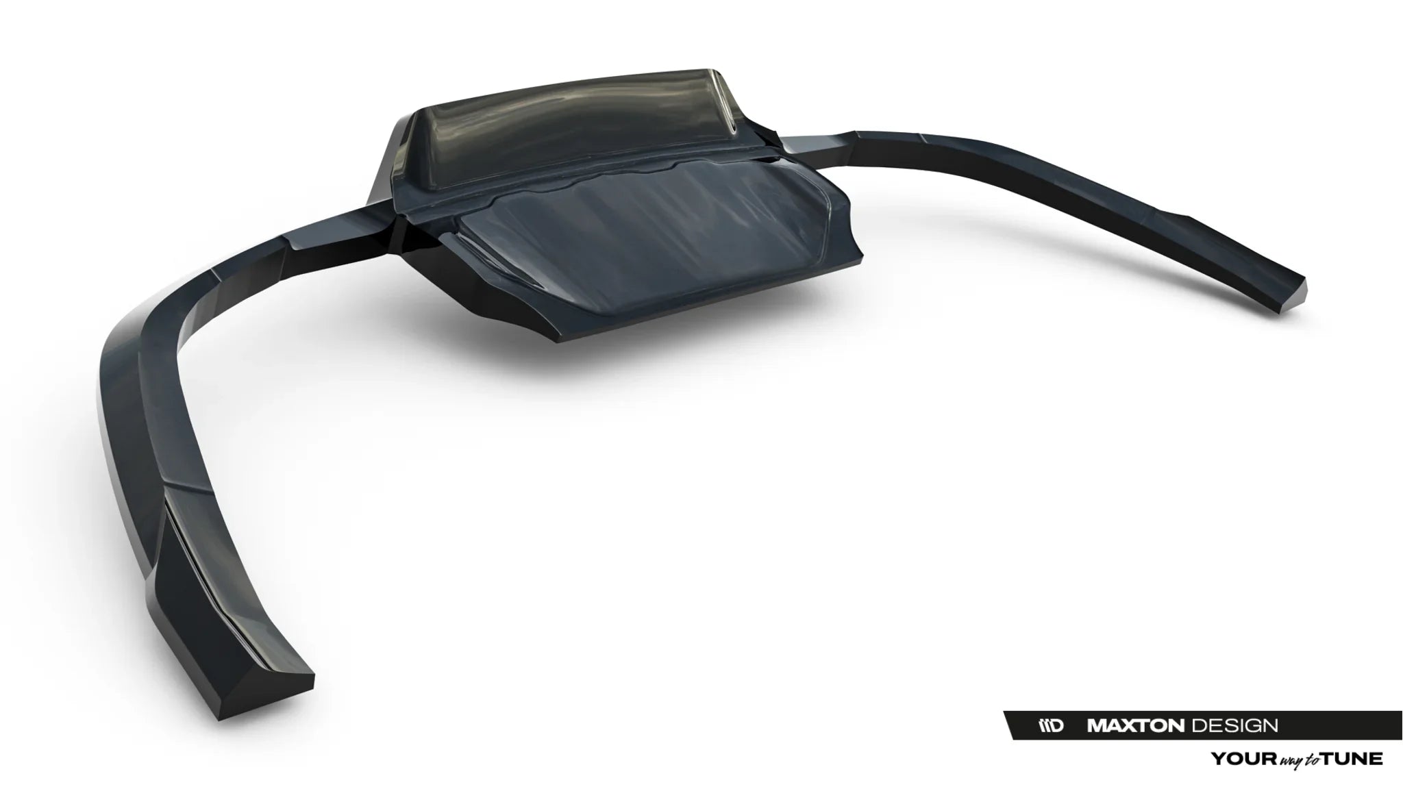 Maxton Design Splitter trasero (with vertical bars) para Jaguar F-Pace S X761 - imagen 8