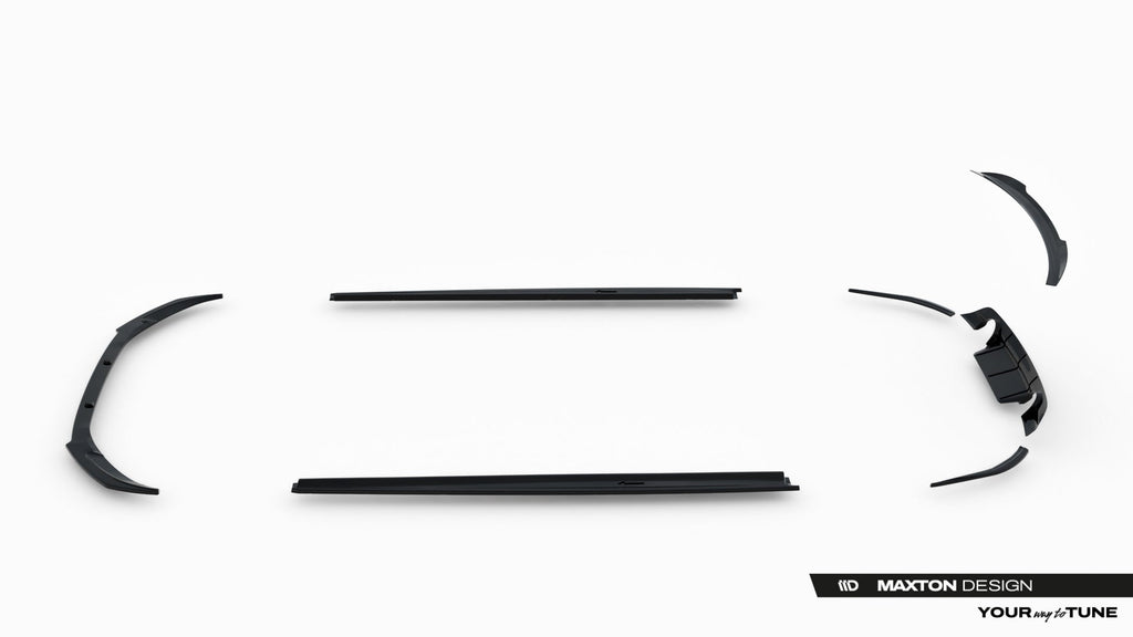 Maxton Design Set of Splitters para Jaguar XE R-Dynamic X760 Facelift - imagen 17