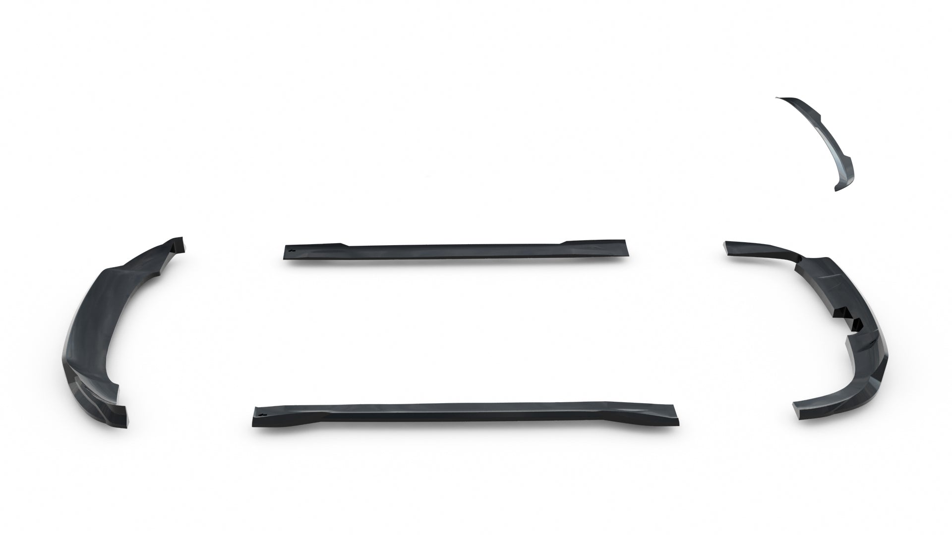 Maxton Design Set Of Splitters para Jeep Grand Cherokee Trailhawk Mk5 - imagen 17
