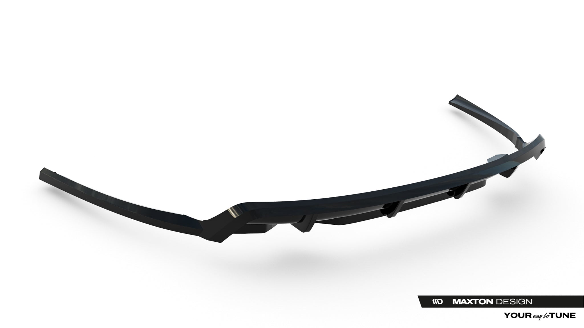 Maxton Design Splitter trasero (with vertical bars) para Land Rover Discovery HSE Mk5 Facelift - imagen 7