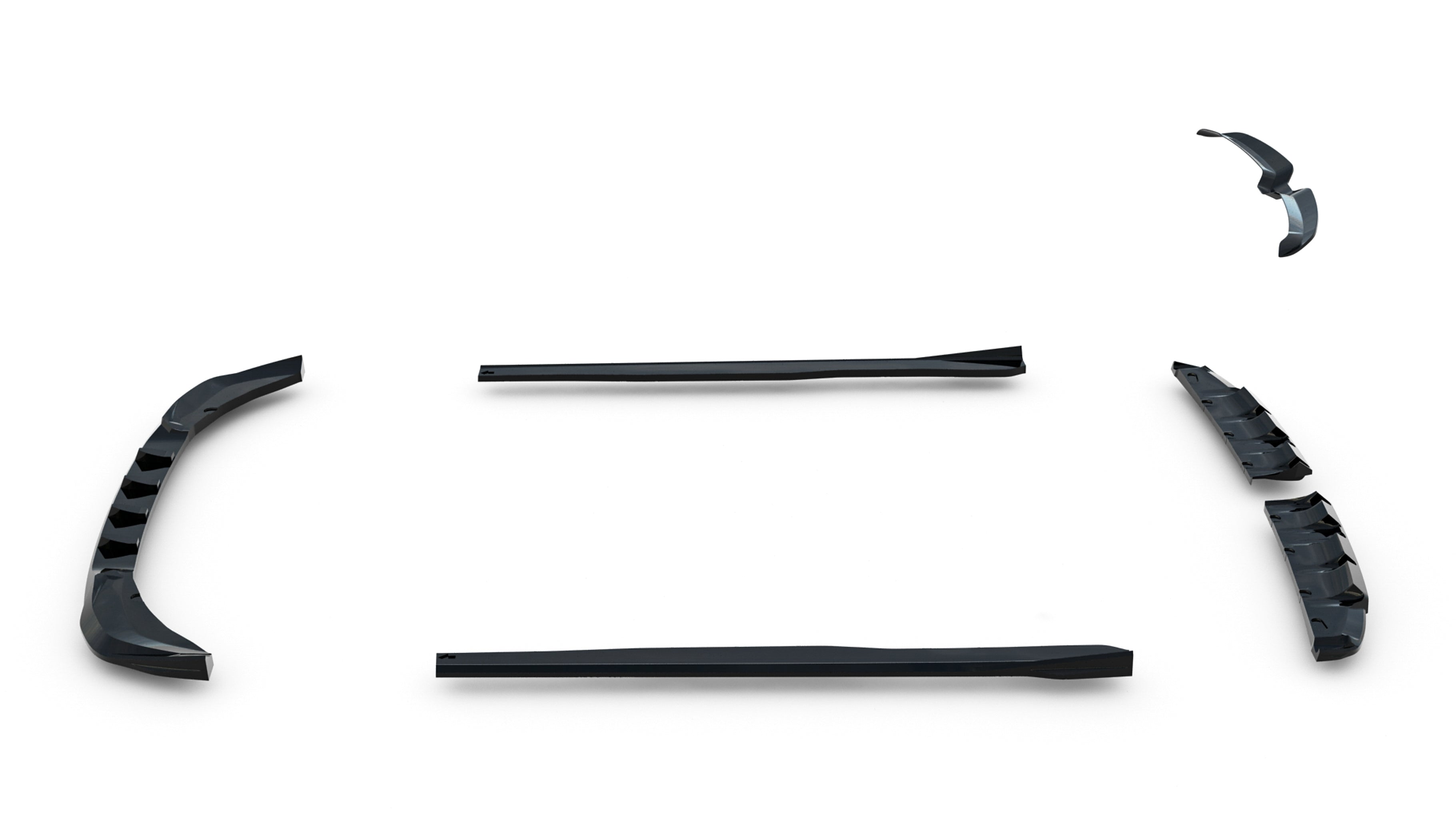 Maxton Design Set of Splitters para Mini Cooper John Cooper Works F66 - imagen 15