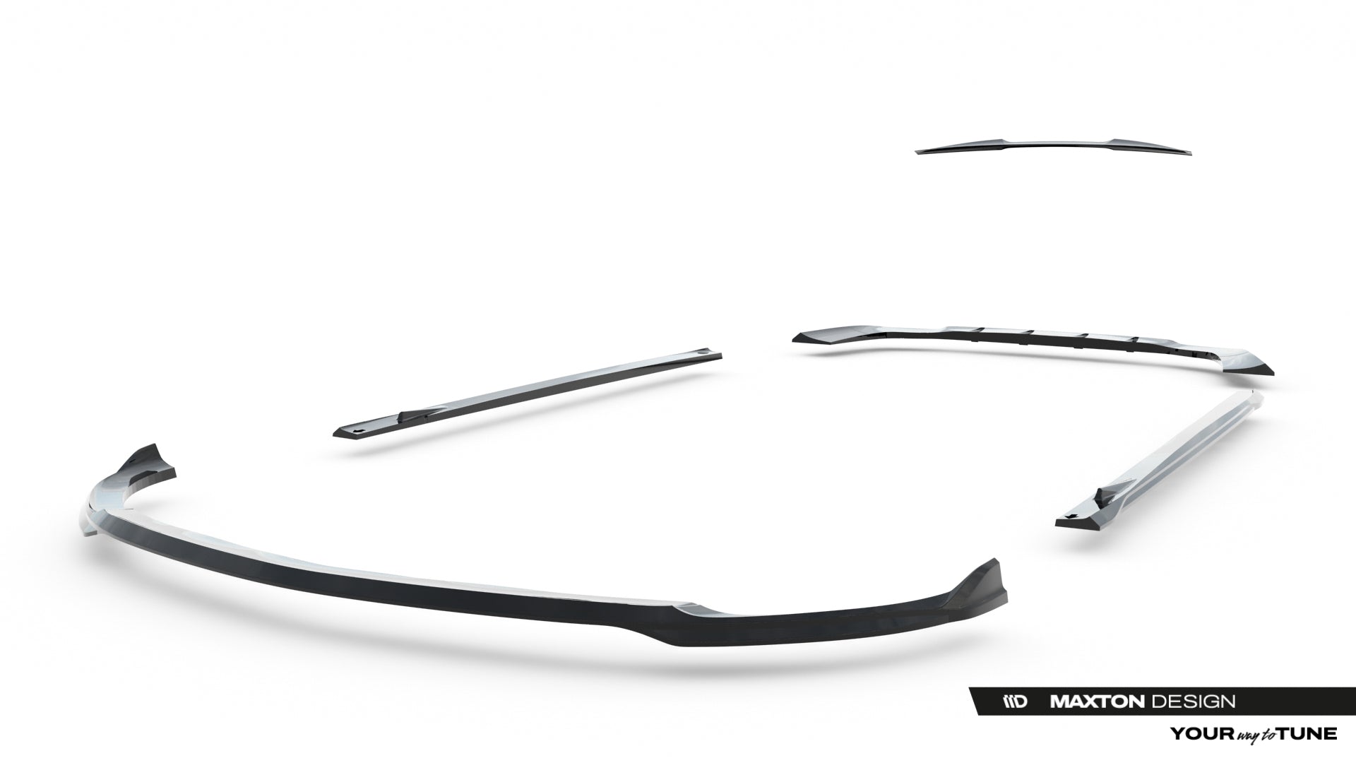 Maxton Design Set Of Splitters V.1 para Mercedes-AMG GT 63 / 55 / 63 S E Performance C192 - imagen 15