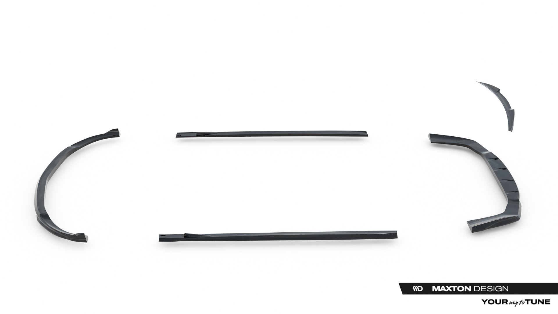 Maxton Design Set Of Splitters V.1 para Mercedes-AMG GT 63 / 55 / 63 S E Performance C192 - imagen 16