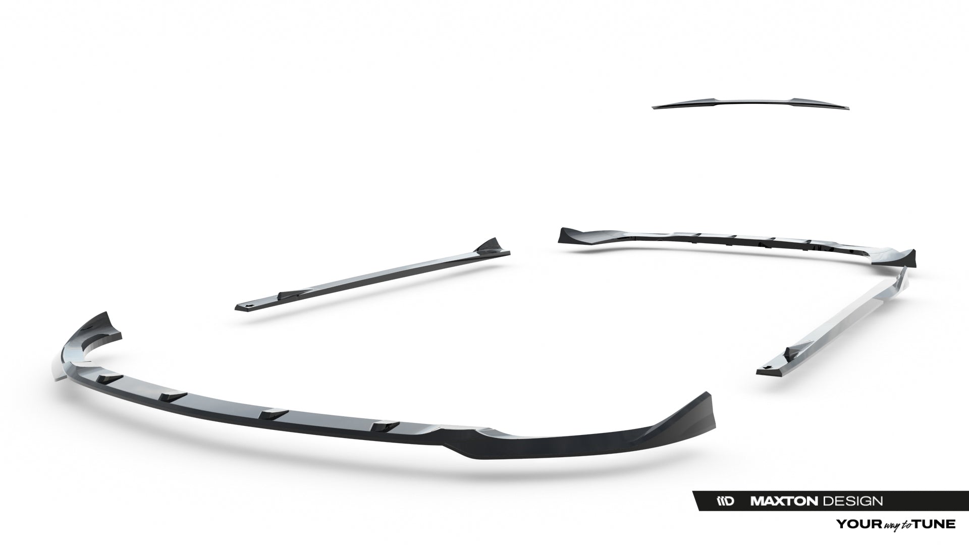 Maxton Design Set Of Splitters V.2 para Mercedes-AMG GT 63 / 55 / 63 S E Performance C192 - imagen 17