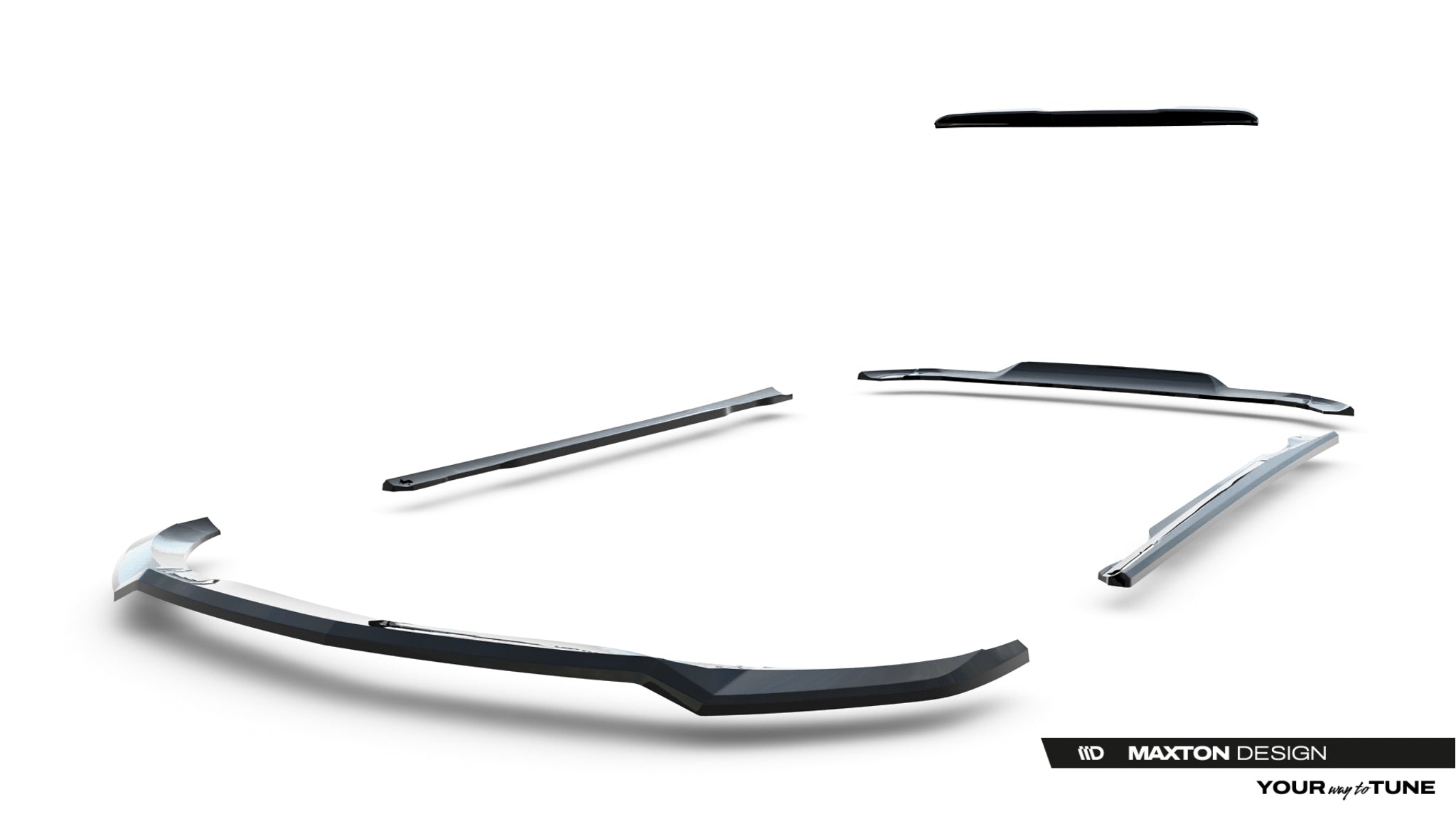 Maxton Design Set Of Splitters para Mercedes-Benz A AMG-Line W176 Facelift - imagen 15