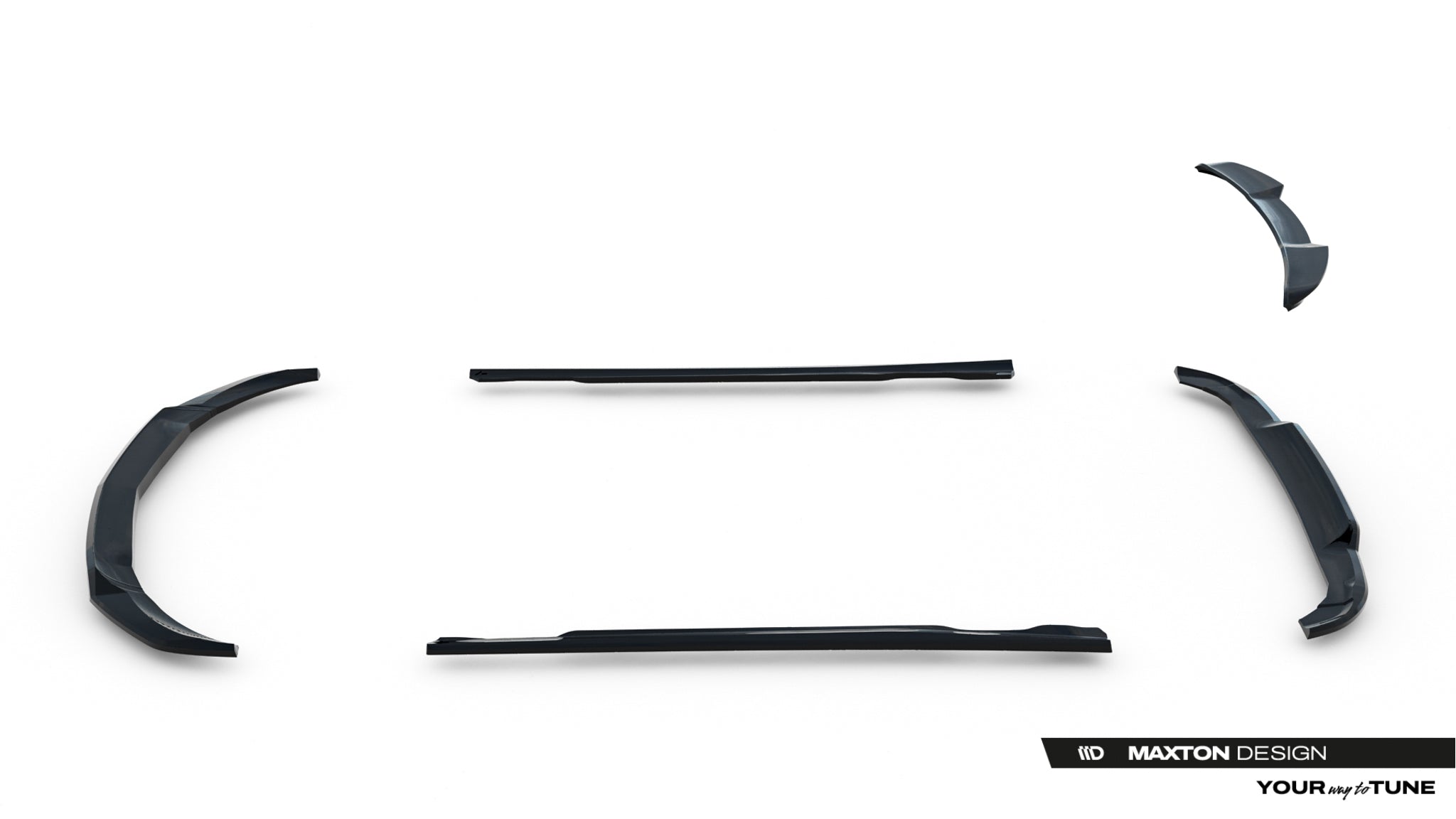 Maxton Design Set Of Splitters para Mercedes-Benz A AMG-Line W176 Facelift - imagen 16