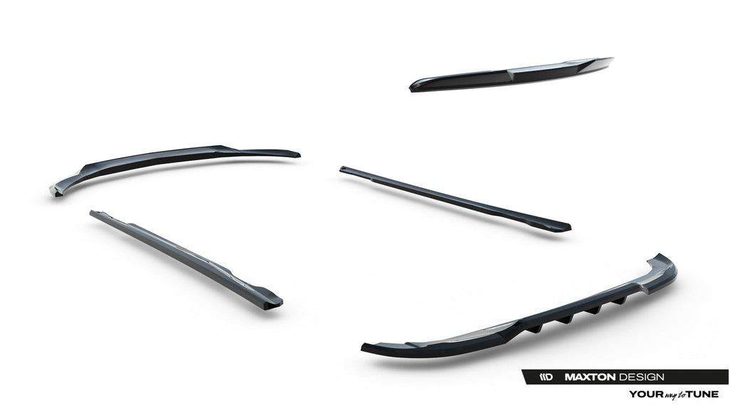 Maxton Design Set Of Splitters para Mercedes-Benz A AMG-Line W176 Facelift - imagen 17