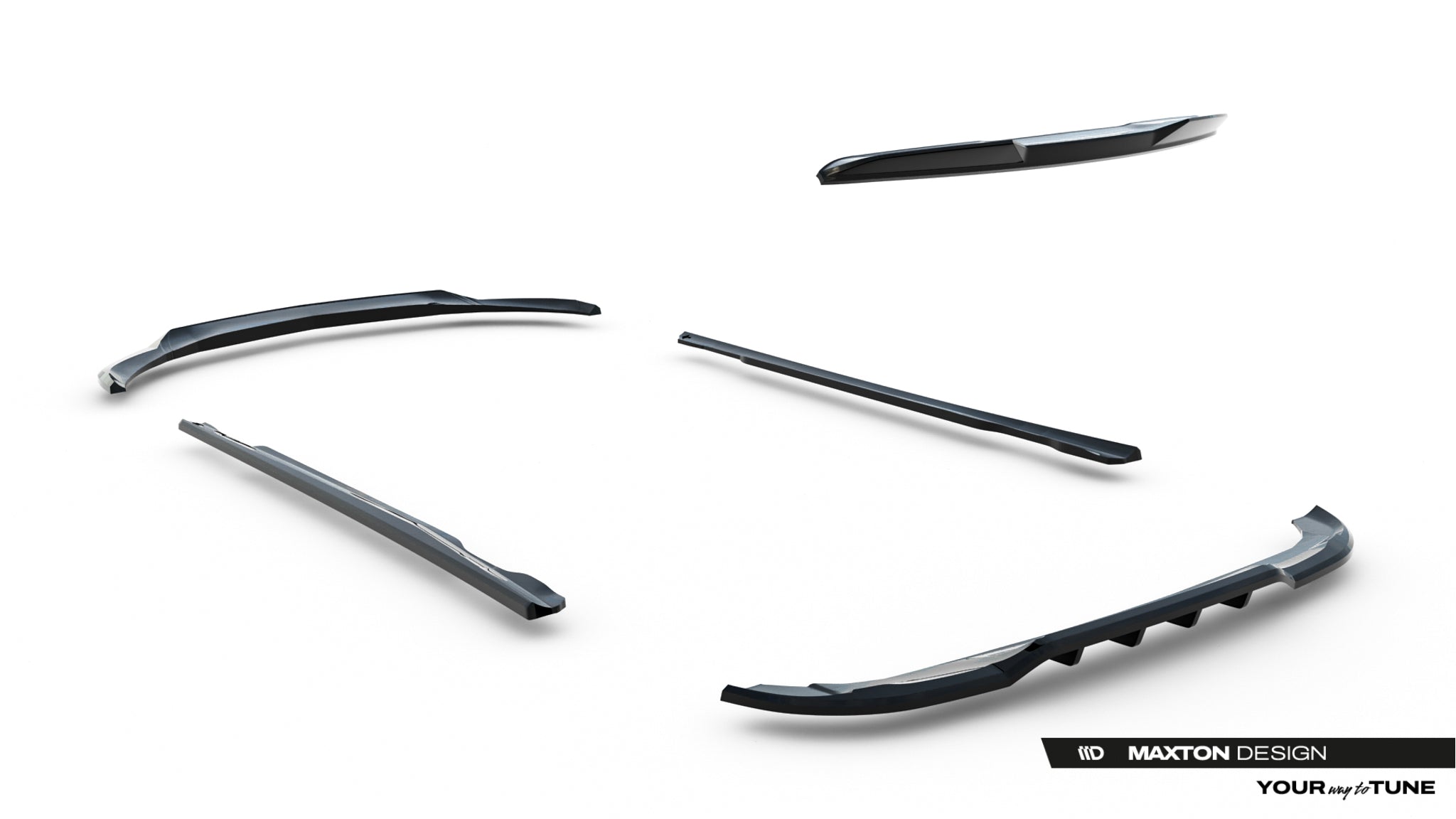 Maxton Design Set Of Splitters para Mercedes-Benz A AMG-Line W176 Facelift - imagen 17