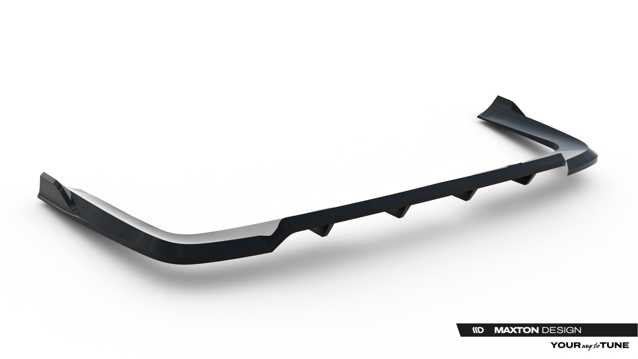 Maxton Design Splitter trasero (with vertical bars) para Mercedes-Benz V AMG-Line W447 Facelift 2 - imagen 7