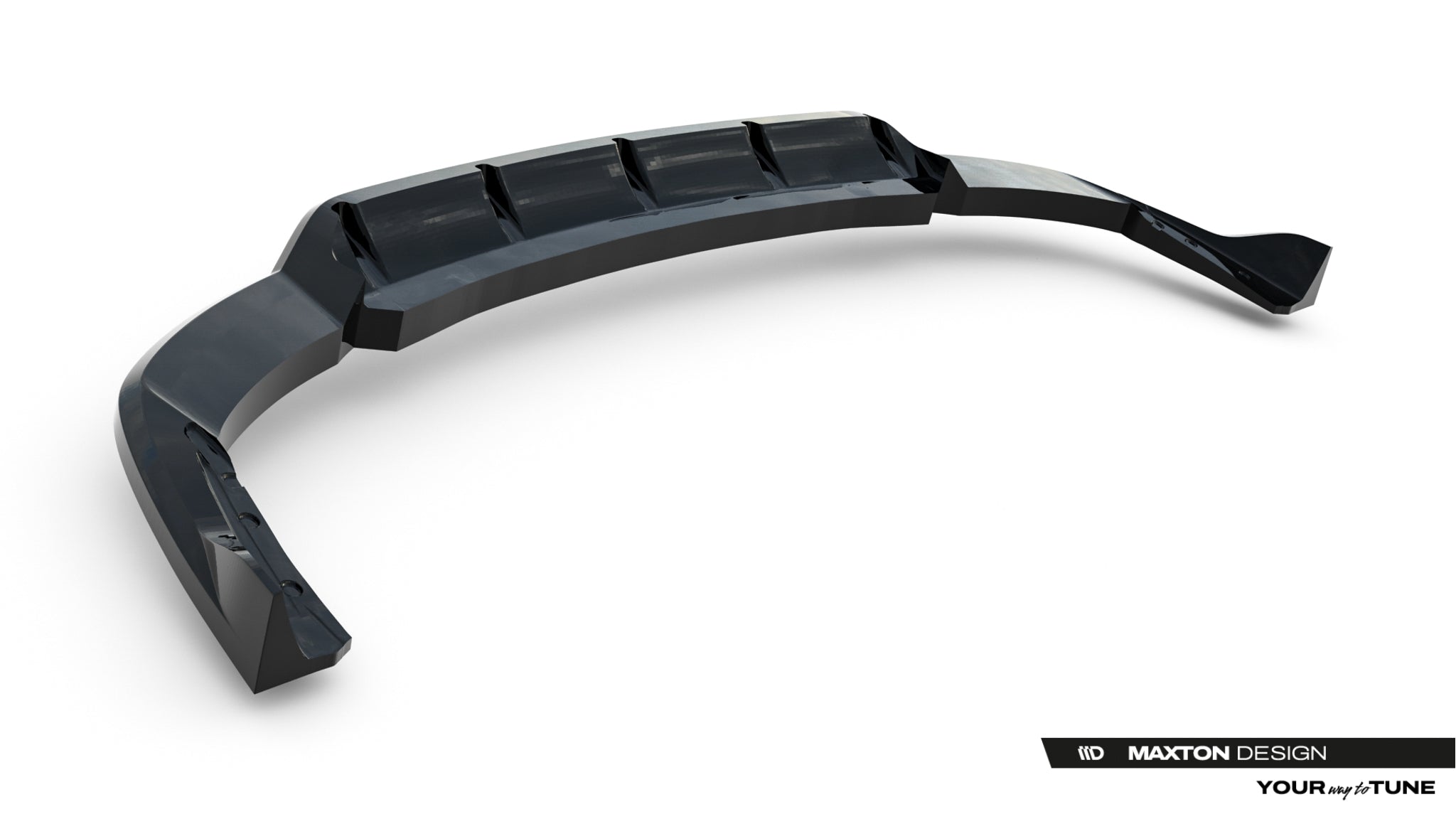 Maxton Design Splitter trasero (With Vertical Bars) para Maserati Grecale GT / Modena Mk1 - imagen 7