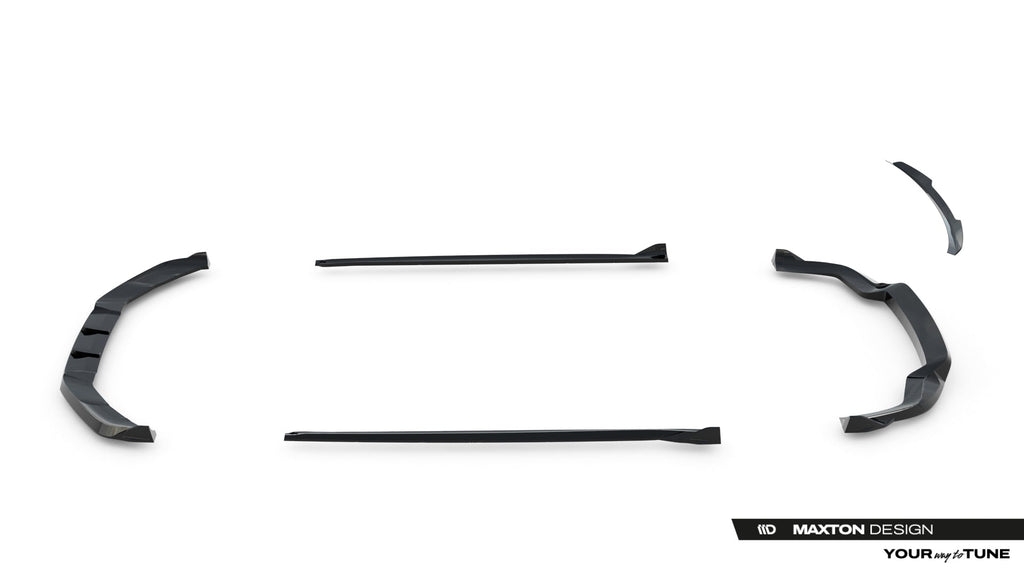 Maxton Design Set of Splitters para Porsche Panamera 4 / 4S E-Hybrid / 4 E-Hybrid 972 - imagen 16