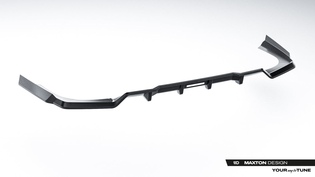 Maxton Design Splitter trasero de fibra de carbono pre-preg (with vertical bars) para BMW 7 M-Pack G70 - imagen 7