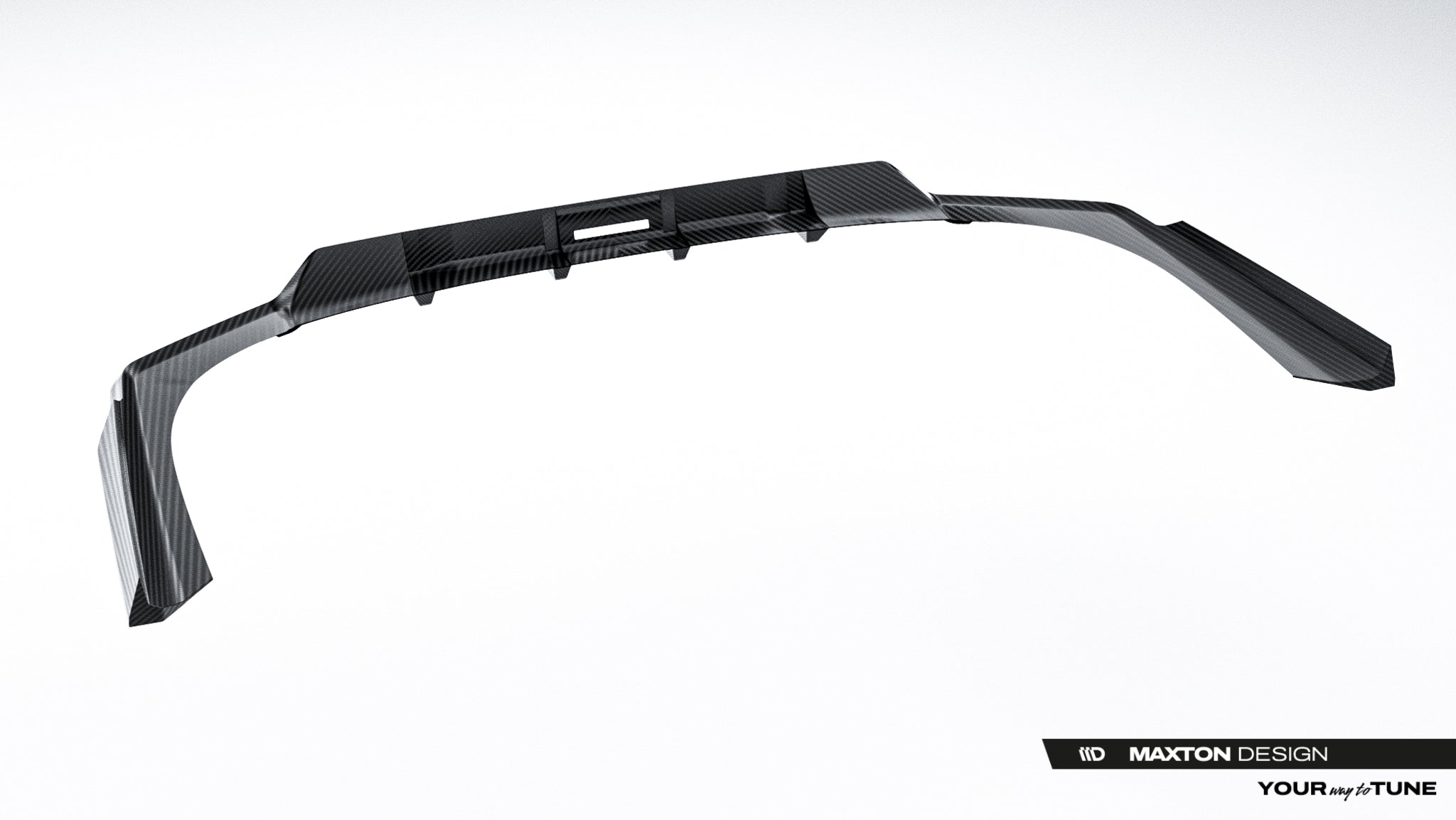 Maxton Design Splitter trasero de fibra de carbono pre-preg (with vertical bars) para BMW 7 M-Pack G70 - imagen 8