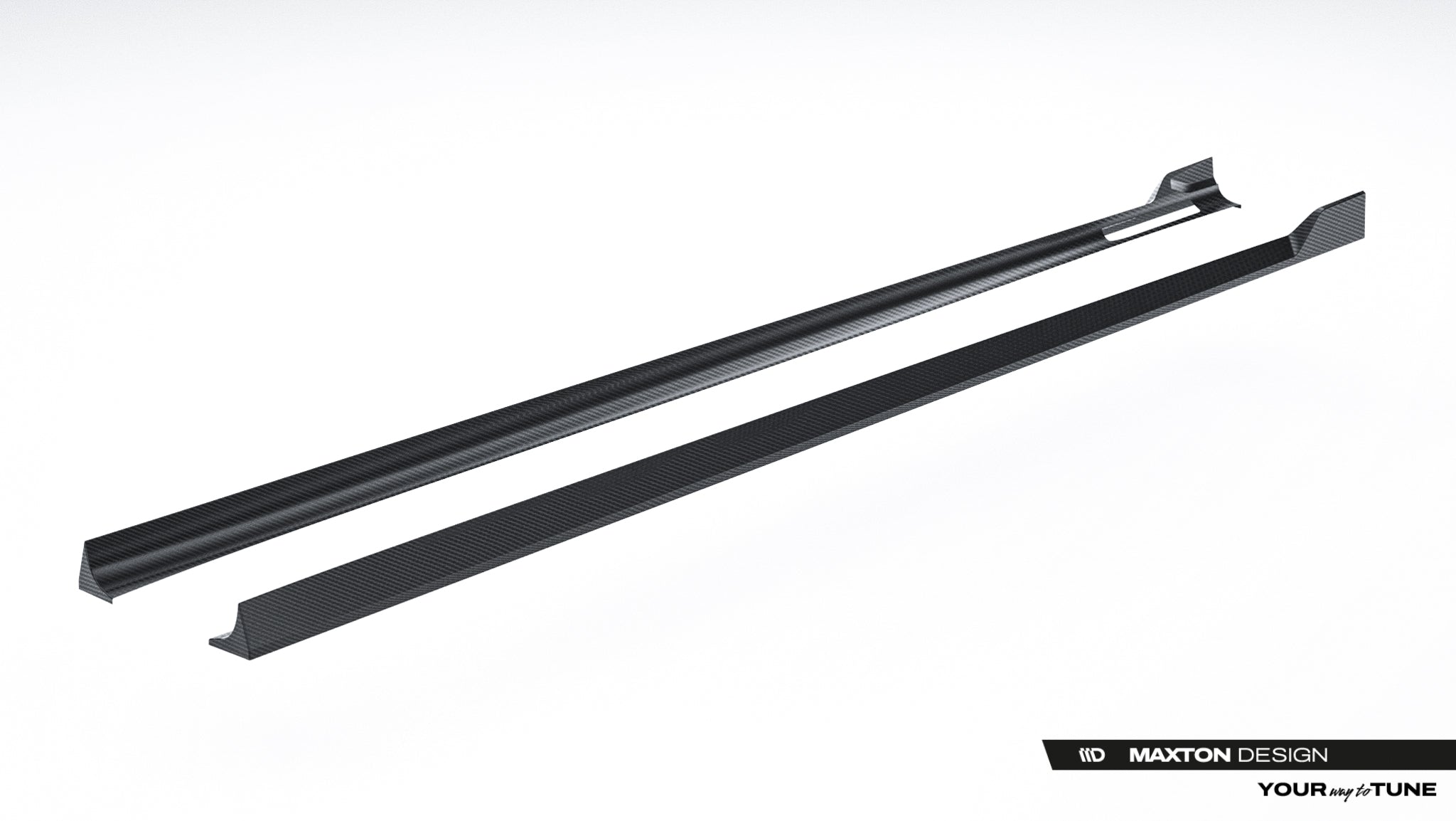 Maxton Design Prepreg Carbon Fiber Side Skirts para BMW 7 M-Pack / M760e / i7 M-Pack G70 - imagen 7