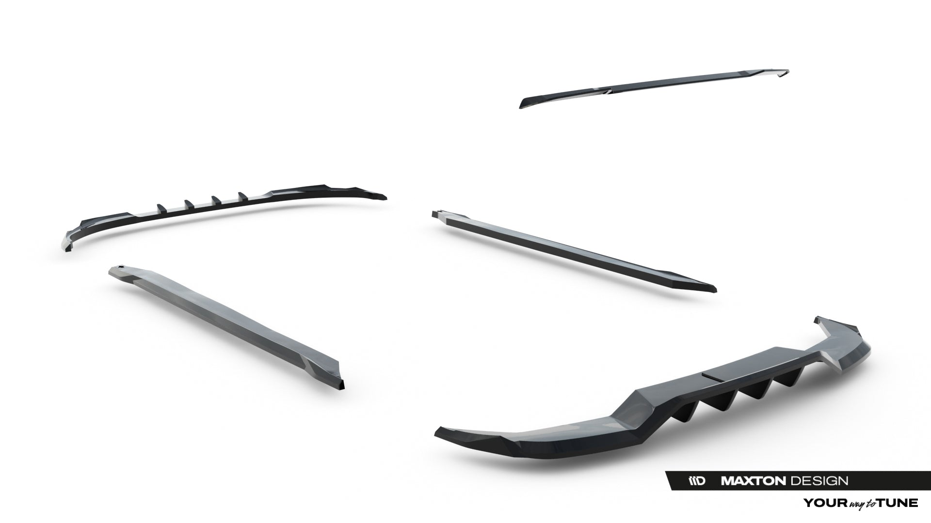 Maxton Design Set of Splitters para Skoda Elroq RS Mk1 - imagen 13