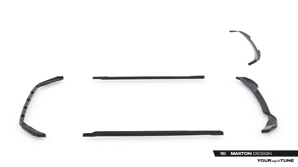 Maxton Design Set Of Splitters para Skoda Fabia Mk4 - imagen 14