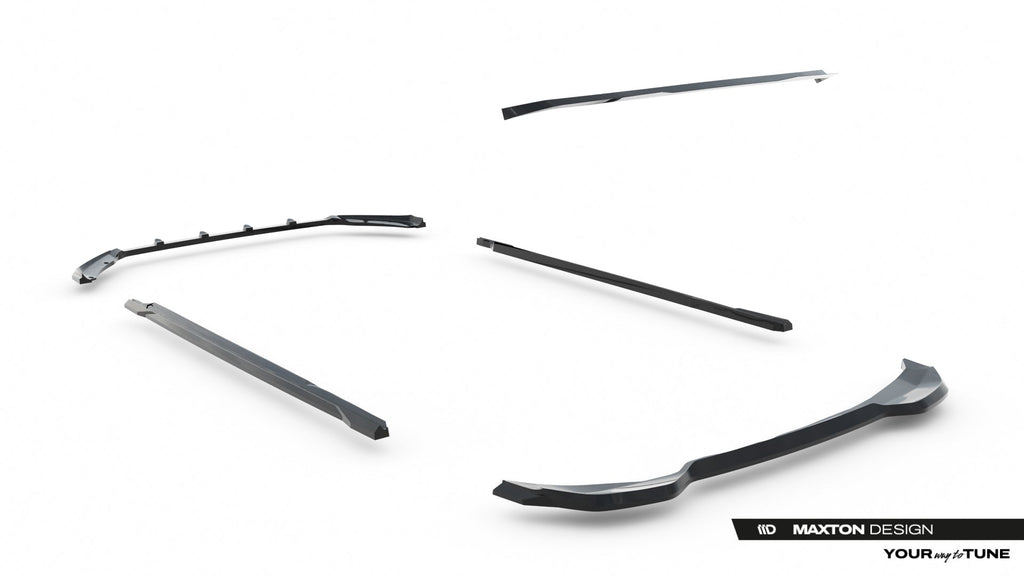 Maxton Design Set Of Splitters para Skoda Fabia Mk4 - imagen 15