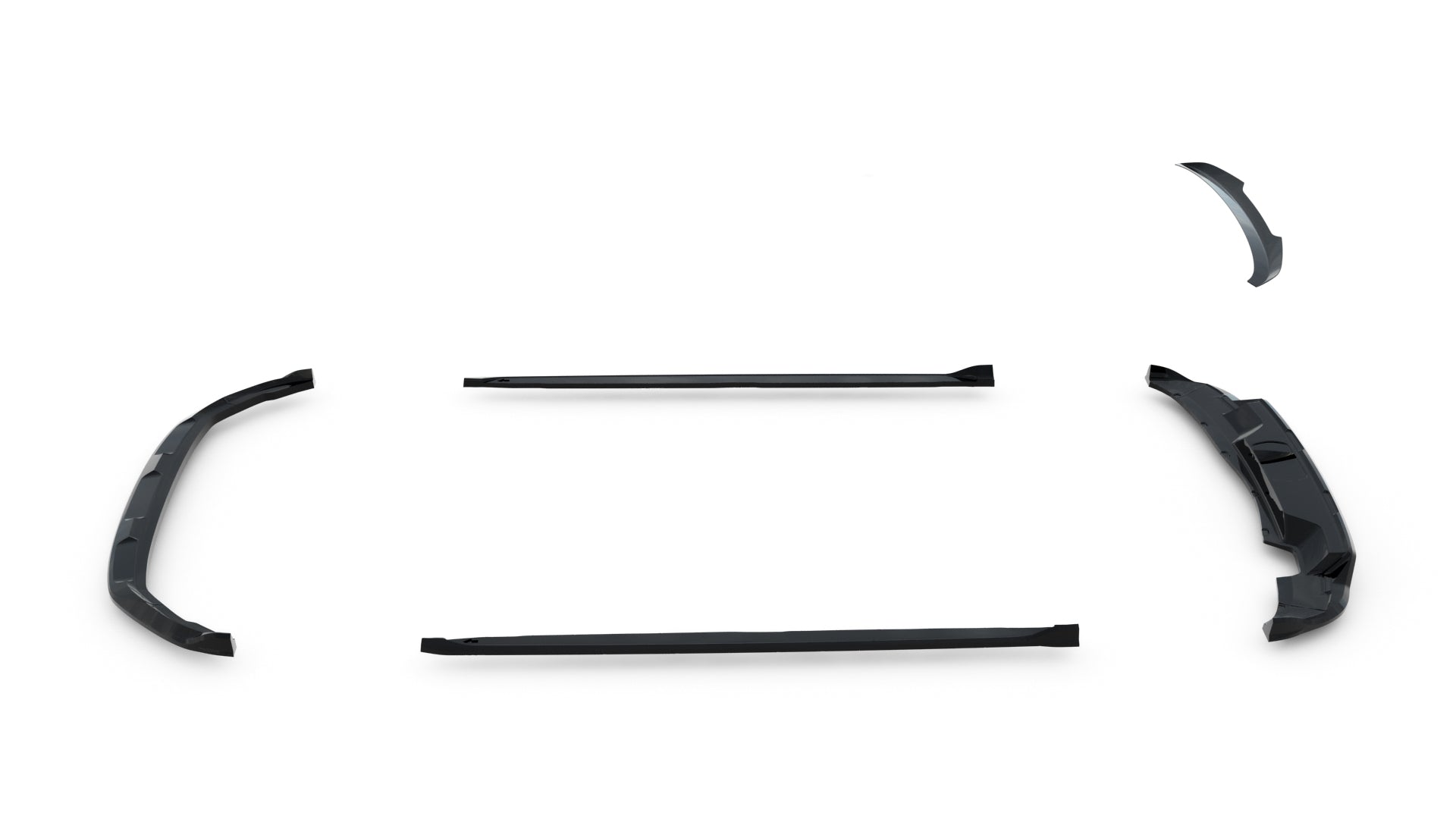 Maxton Design Set Of Splitters para Skoda Kamiq Monte Carlo Mk1 Facelift - imagen 13