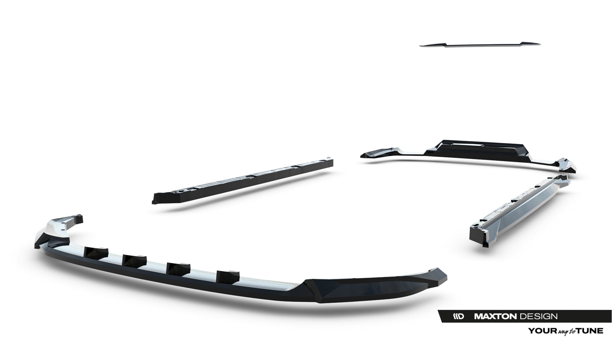 Maxton Design Set of Splitters para Skoda Kodiaq RS Mk2 - imagen 19