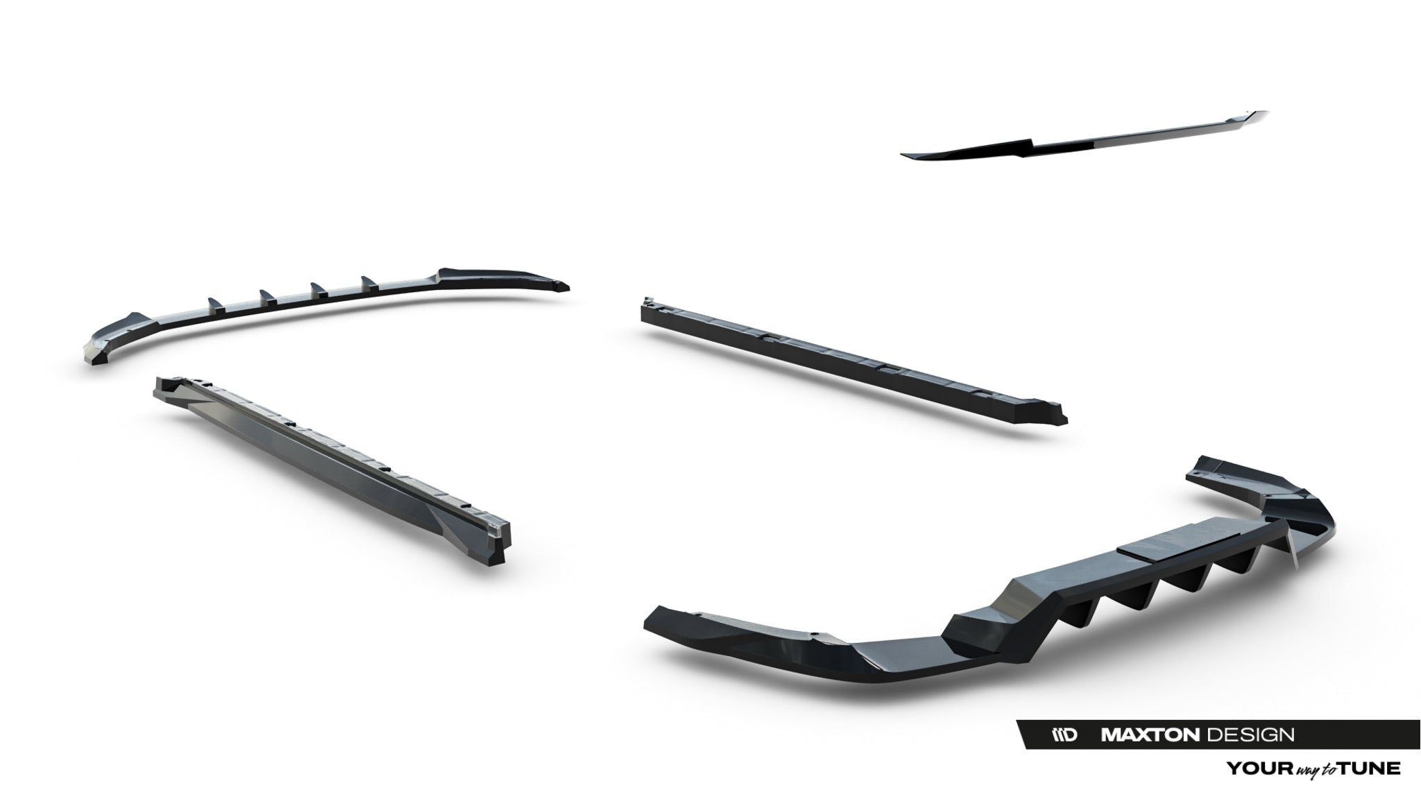 Maxton Design Set of Splitters para Skoda Kodiaq RS Mk2 - imagen 21