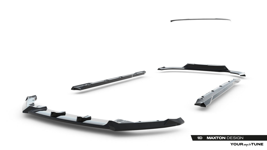 Maxton Design Set of Splitters para Skoda Scala Mk1 Facelift - imagen 13