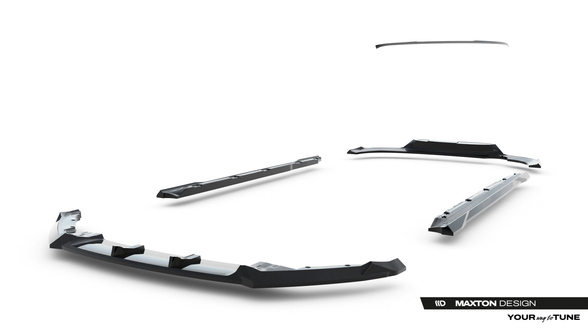 Maxton Design Set of Splitters para Skoda Scala Mk1 Facelift - imagen 13