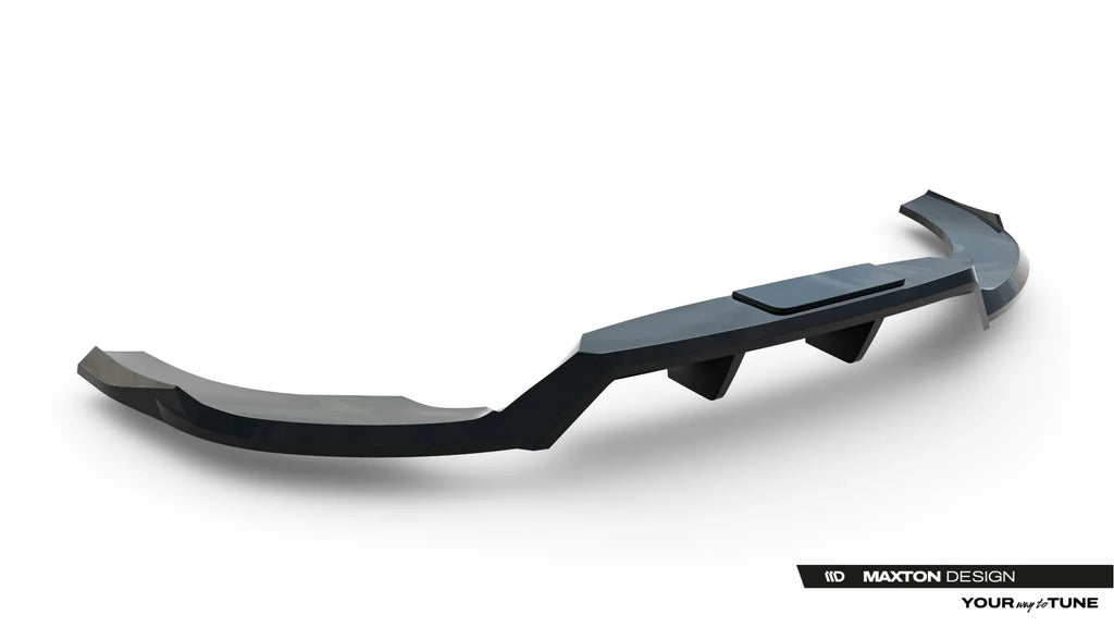 Maxton Design Splitter trasero (with vertical bars) para Skoda Scala Mk1 Facelift - imagen 5