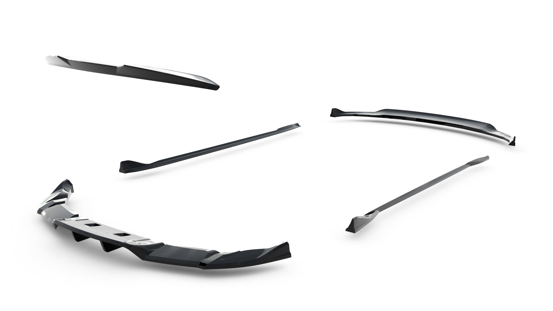 Maxton Design Set Of Splitters para Tesla Model 3 Performance Mk1 Facelift - imagen 14