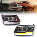 Faros delanteros VLAND 09-18 Dodge Ram 4th Gen 1500 2500 3500 LED Reflection Bowl — LED E-Mark | imagen 1