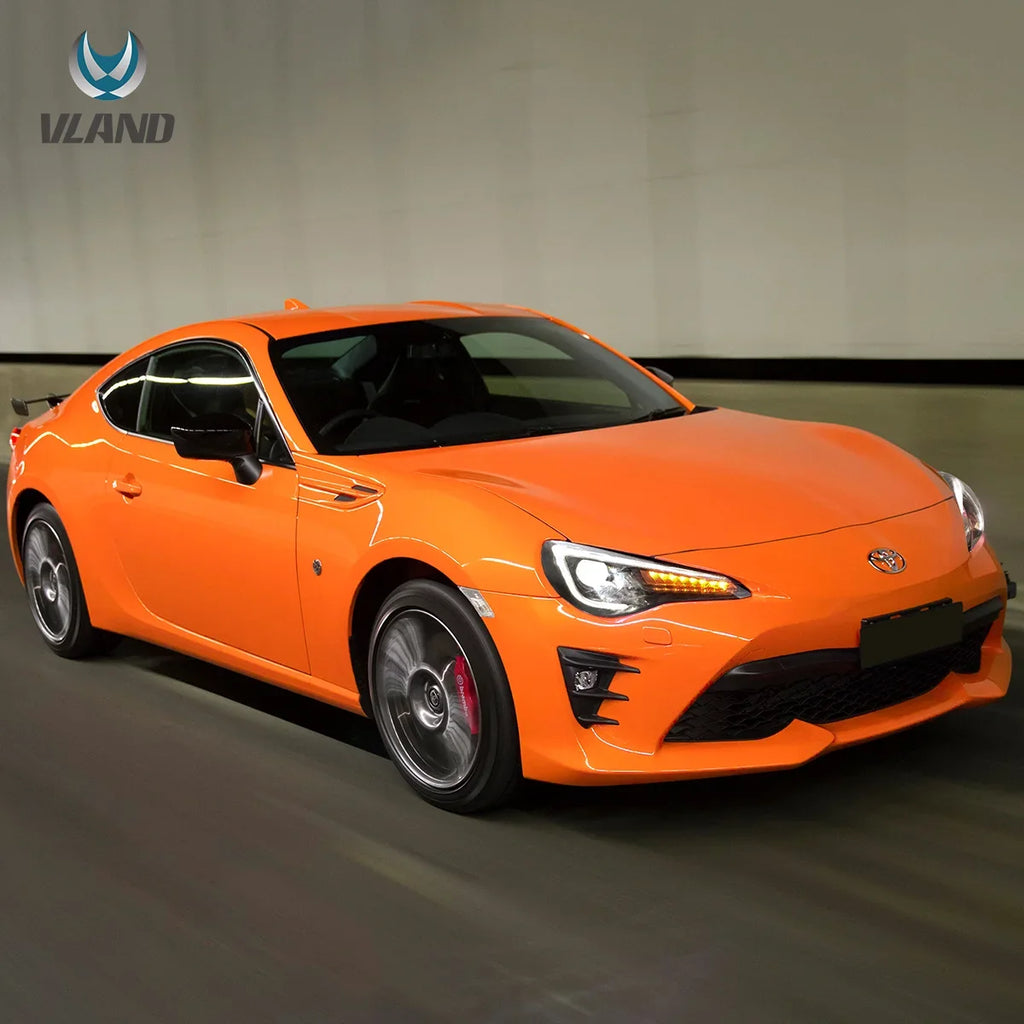 Faros delanteros VLAND 12–21 Toyota 86/GT86, Subaru Brz, Scion Frs Full LED proyector Bi-LED — LED E-Mark | imagen 6