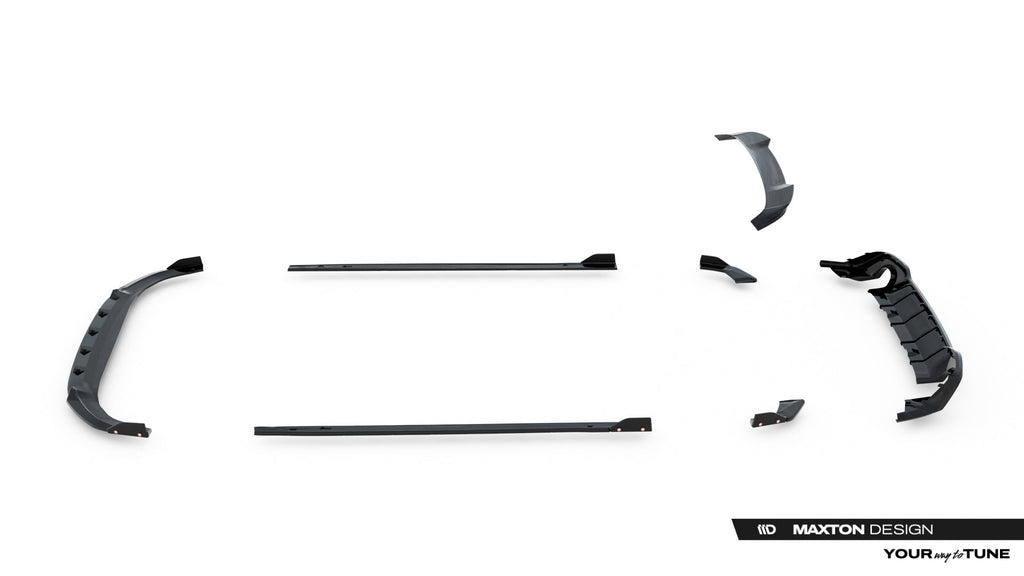 Maxton Design Set Of Splitters V.2 para Volkswagen Golf GTI Mk8 Facelift - imagen 20