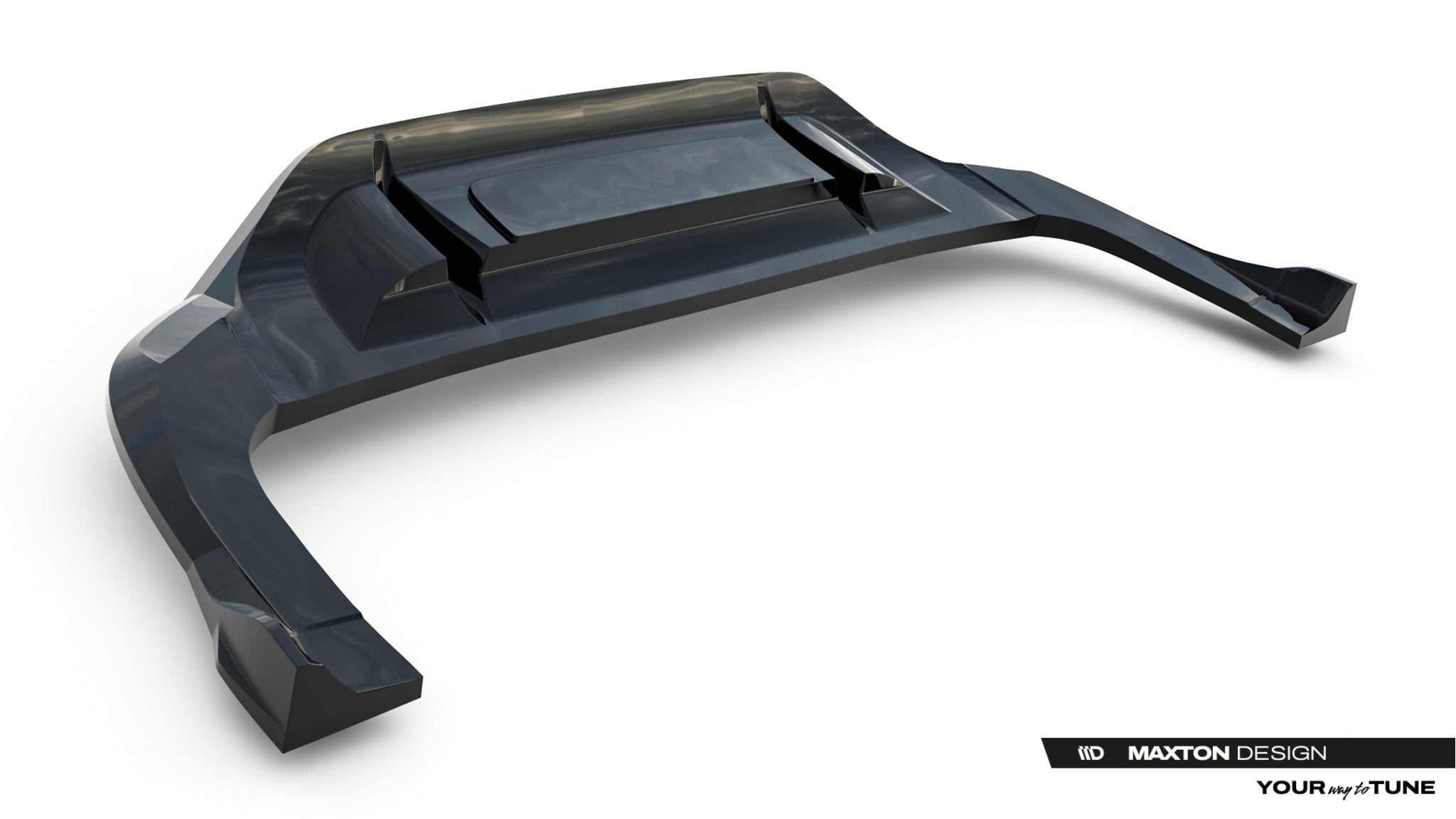 Maxton Design Splitter trasero (with vertical bars) para Volkswagen Tayron R-Line Mk1 - imagen 8