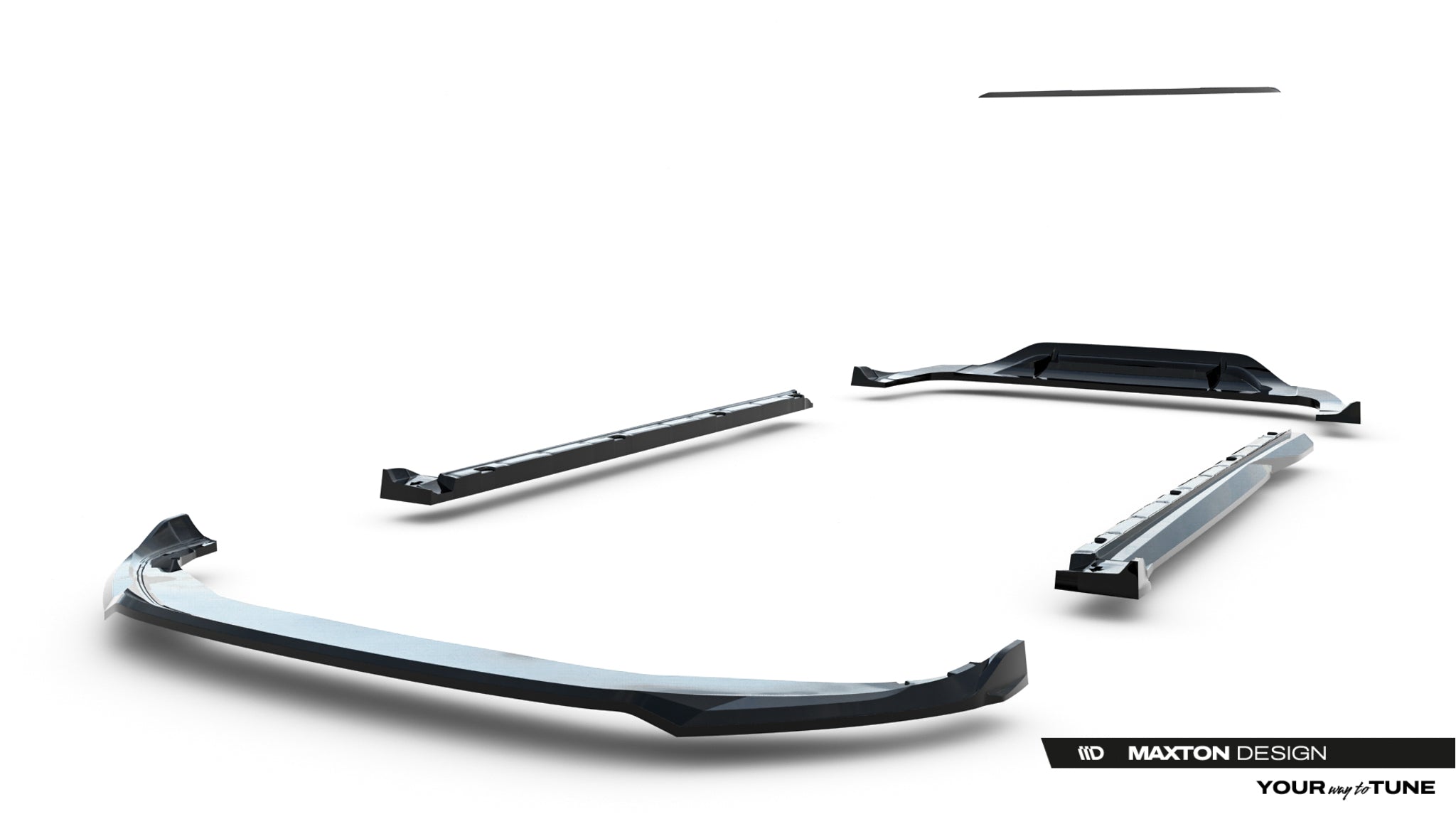 Maxton Design Set of Splitters para Volkswagen Tayron R-Line Mk1 - imagen 15