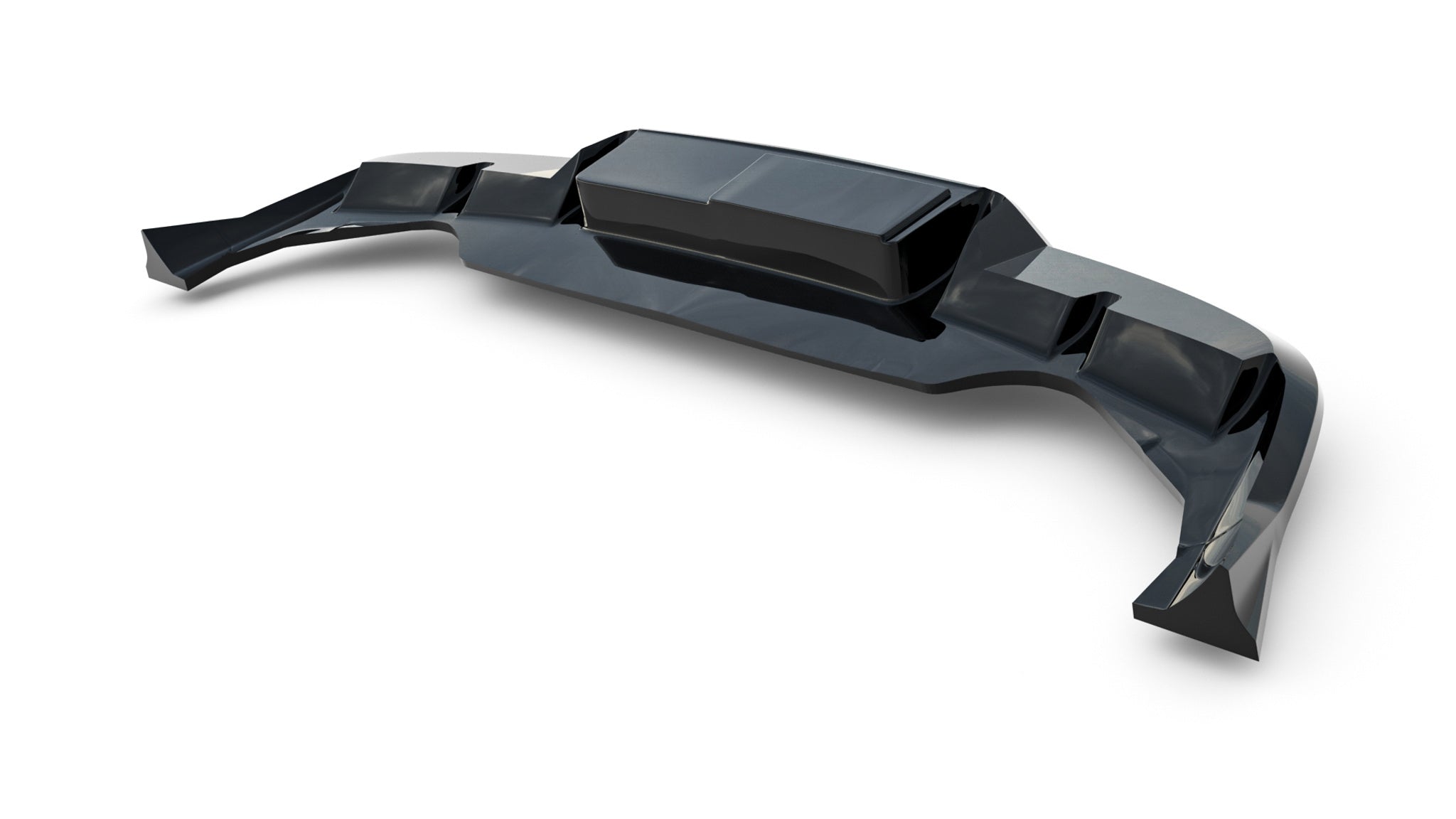 Maxton Design Splitter trasero (with vertical bars) para Volkswagen T-Roc R-Line Mk2 - imagen 6
