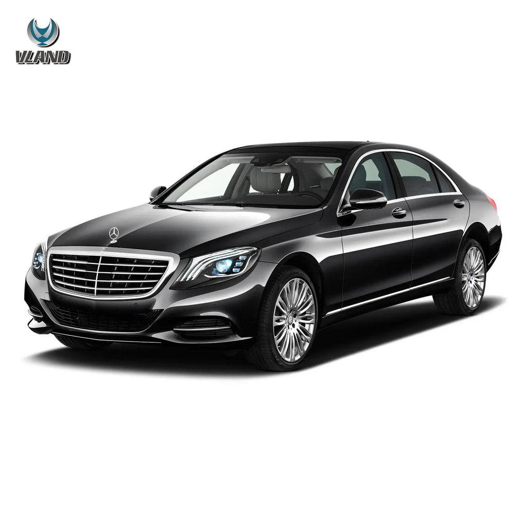 Faros delanteros VLAND LED Compatible Benz S-Class W222 2014-2017 — LED E-Mark | imagen 5