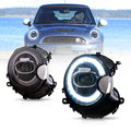 Faros delanteros VLAND 07-15 Mini Cooper R55 R56 R57 R58 R59 LED proyector LED — LED E-Mark | imagen 1
