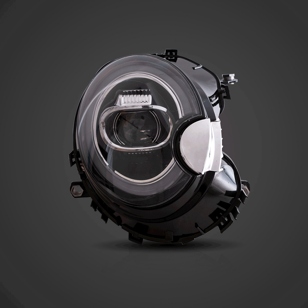 Faros delanteros VLAND 07-15 Mini Cooper R55 R56 R57 R58 R59 LED proyector LED — LED E-Mark | imagen 4