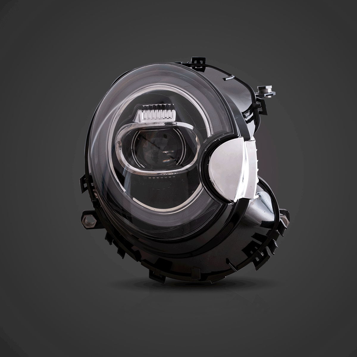 Faros delanteros VLAND 07-15 Mini Cooper R55 R56 R57 R58 R59 LED proyector LED — LED E-Mark | imagen 4