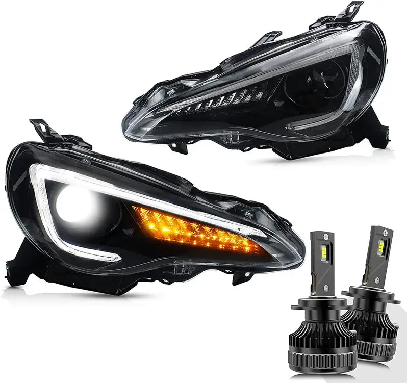 Faros delanteros VLAND 12–21 Toyota 86/GT86, Subaru Brz, Scion Frs Full LED proyector Bi-LED — LED E-Mark | imagen 11