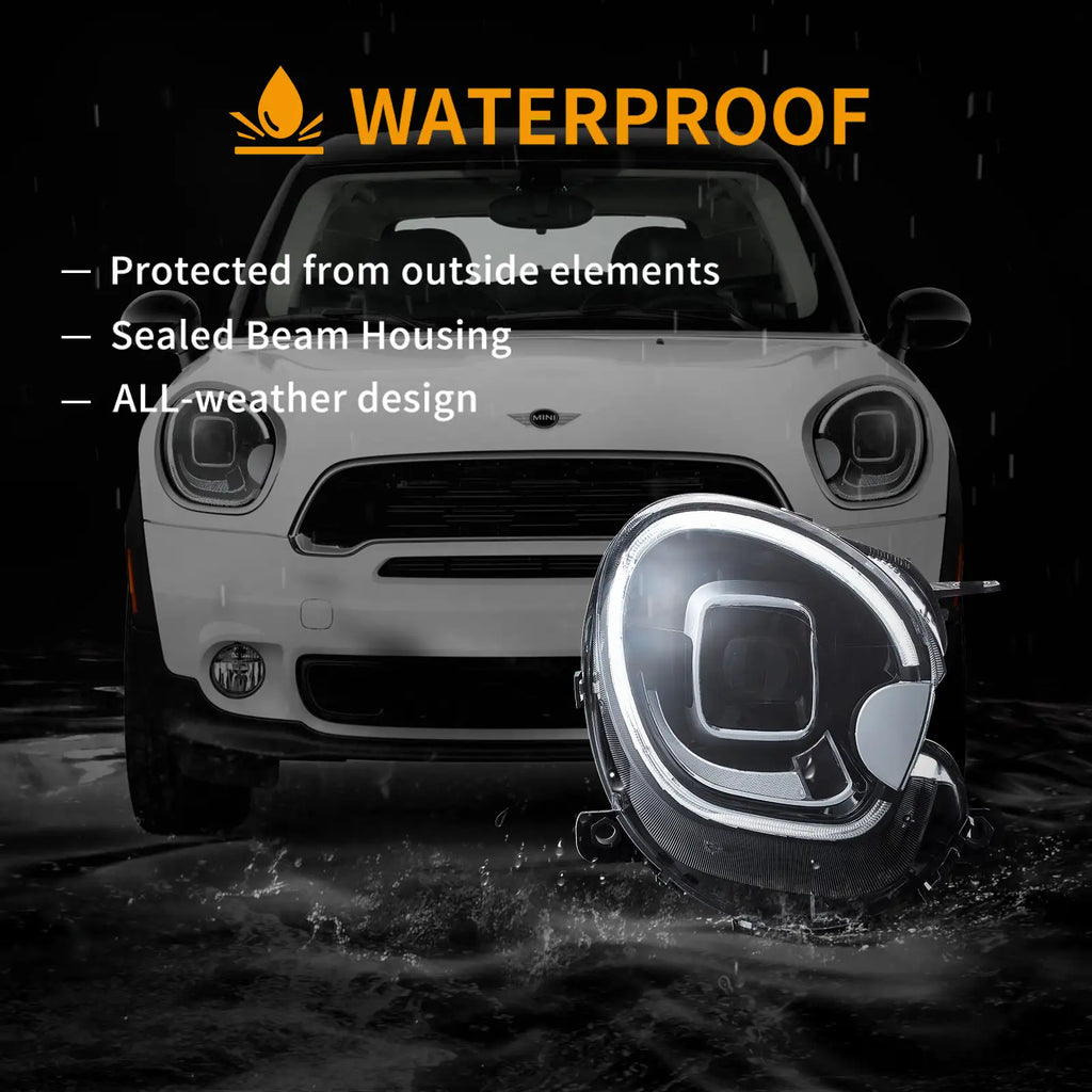 Faros delanteros VLAND 10-16 Mini Countryman R60 Full LED proyector Bi-LED — LED E-Mark | imagen 6