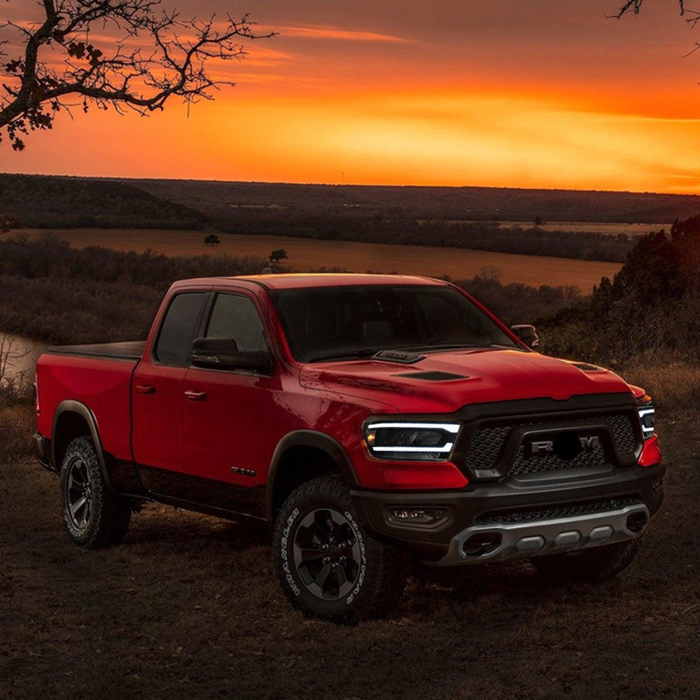 Faros delanteros VLAND 19-24 Dodge Ram 1500 5th Gen (DT) LED Reflection Bowl — LED E-Mark | imagen 11