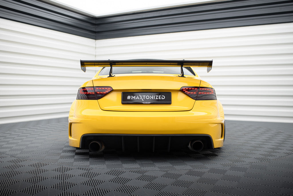 Maxton Design Alerón de carbono With Upper Swan Mounting para Audi A5 Coupe 8T - imagen 2