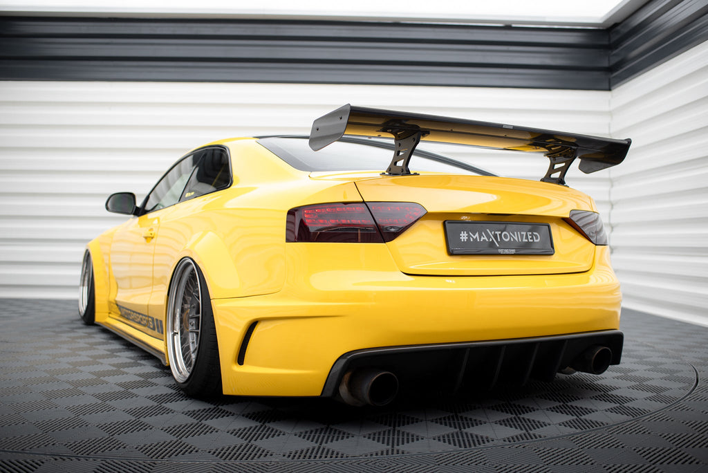 Maxton Design Alerón de carbono With Internal Brackets Uprights para Audi A5 Coupe 8T - imagen 2