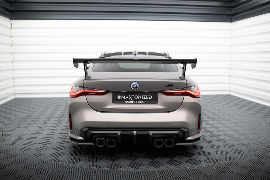 Maxton Design Alerón de carbono With External Brackets Uprights para BMW M4 G82 / G82 Facelift / M440i / 4 M-Pack G22 / G22 Facelift - imagen 1
