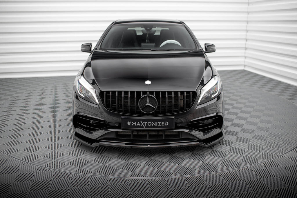 Maxton Design Set Of Splitters para Mercedes-Benz A AMG-Line W176 Facelift - imagen 2