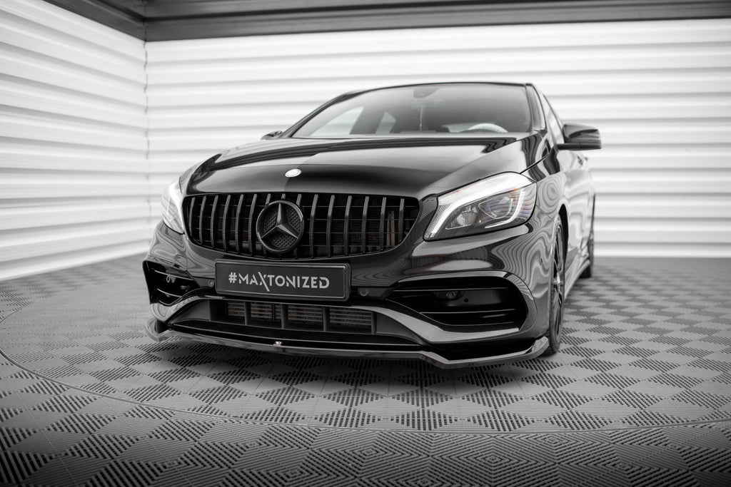 Maxton Design Set Of Splitters para Mercedes-Benz A AMG-Line W176 Facelift - imagen 3