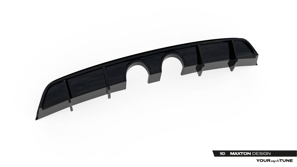 Maxton Design Difusor trasero V.2 para Volkswagen Scirocco Mk3 (R32 Exhaust) - imagen 5